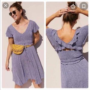 Maeve by Anthropologie Flutter Sleeve Dress